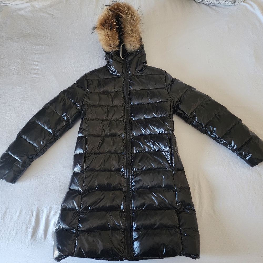 Authentic Moncler Black Puffer Coat
